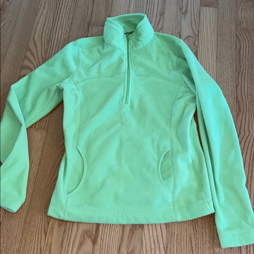 Tek Gear lime geeen extra small half zip